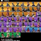 حسابات فورت على حسب  طلبك