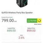 Qufex Party box speaker