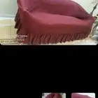 غطاء كنب شبه جديد 120ثلاثية وتنائية ومفردة 2
