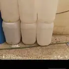 جالون مع الغطاء ابيض نظيف 30 لتر