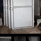 المونيم ابواب خشب حديد