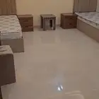 شقق عزاب للإبجار غرفه وصاله
