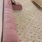 مجلس عربي شبه جديد وسجاد 7 4 وشاشه 60 بوصه