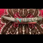 شفره جنوبيه الصب فضه محزم جلد الطول 36 سم طول النصل 23 سم طو