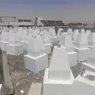 صبيات حواجز خرسانية