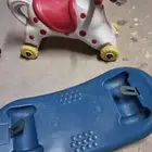 العاب سياره كهربا وحصان يمشي بالعجل او هزاز 300ريال