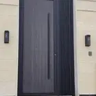 أبواب ليزر أبواب المينوم شبابيك حديد شبابيك المينوم درابزين
