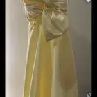 فستان اصفر للبيع