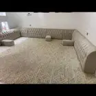 كنب عربي 10 قطع زاويتين الموقع السويدي مقاس 4 5