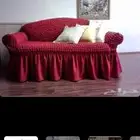 متوفر غطاء كنب شبه جديد ثلاثية وثنائية ومفردتين ب150