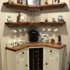 كورنر كوفي طاولات طعام تفصيل