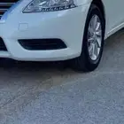 نيسان سنترا 2016 نظييففف اللون ابيض لؤلؤي