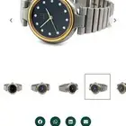 دانهيل للرجل والنساء. اطار ذهب 18 وفصوص دايمند 12 فص