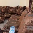 اثاث كنبات ارضي وفرشه