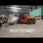 العزم لتأجير المعدات سكين Fork lift .كرينات .بوكلين.