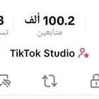حساب تيك توك.