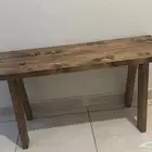 طاولات خشب طبيعي