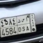 لوحة حروفها ( أ س د ) للبيع