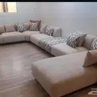 مفروشات الرياض  تفصيل جميع انواع الكنب والجلسات الارضي والس