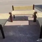 متوفر قعايد وكراسي وطاولات جنوبيه جديده حبال قويه وخشب ممتاز