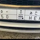 لوحه مميزه للبيع حروف قفل ورقمين