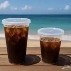 اكواب بلاستيكيه