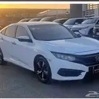 هوندا سيفيك 2019 ابيض ممشى قليل