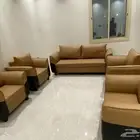 كنب جلد فخم مودرن طقم 5اشخاص 7اشخاص كلو الوان متوفر