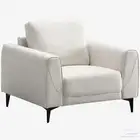 جديد كنب مفرد لون لؤلؤي