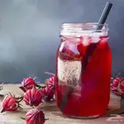 عصير كركديه طبيعي خالي من المواد الحافظة