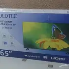 شاشة جولد تيك 65 بوصة رسيفر مدمج أندرويد 4k أخو الجديد