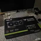 كرت شاشه 4070 من اسوس نسخه oc