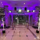 تاجير شاشات مسارح خشب افتتاحات وحفلات شرار الكترونيه نافوره