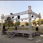 تاجير شاشات مسارح خشب افتتاحات وحفلات شرار الكترونيه نافوره