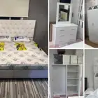 All size bed room set available new WhatsApp