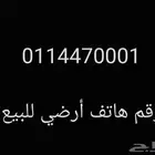 رقم هاتف أرضي للبيع 0114470001