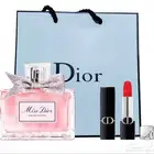 مجموعة عطر مس ديور 100 ملي   روج ديور مع الكيس