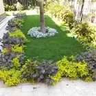 تنسيق حدائق تركيب التيل الطبيعي والتيل الصناعي
