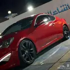 هيونداي جنسس كوبيه 2013 فل كامل لون احمر ناري