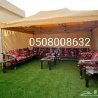 كراسي حديد خارجية