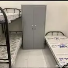 سرير حديد دورين مع مراتب مخده بطانيه سعر جمله