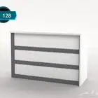 اثاث مكتبي كونتر استقبال بارتيشن رباعي و ثنائي متوفر