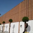 سواتر حديد سواتر قماش تغطيه ممرات فلل تغطيه احواش ستارة