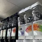 مكينة سلاش .ثلاجة عرض الحلا.وافل شوروز.طاحونة مالكونيق