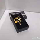 عرض 24 ساعه سلسال مطلي ذهب بالاسم والشكل الي تبغاه ب45