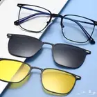 اطارات نظارات طبيه مع عدسات شمسية