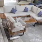 كرسي خشب سوئدي طاولاة