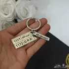 تعليقه مفتاح شكل لوحه سياره