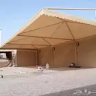 مظلات وسواتر وتغطية من حرارة الشمس