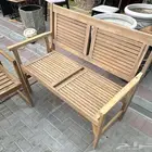 طقم كراسي خشبية فاخرة للحدائق والاستراحات